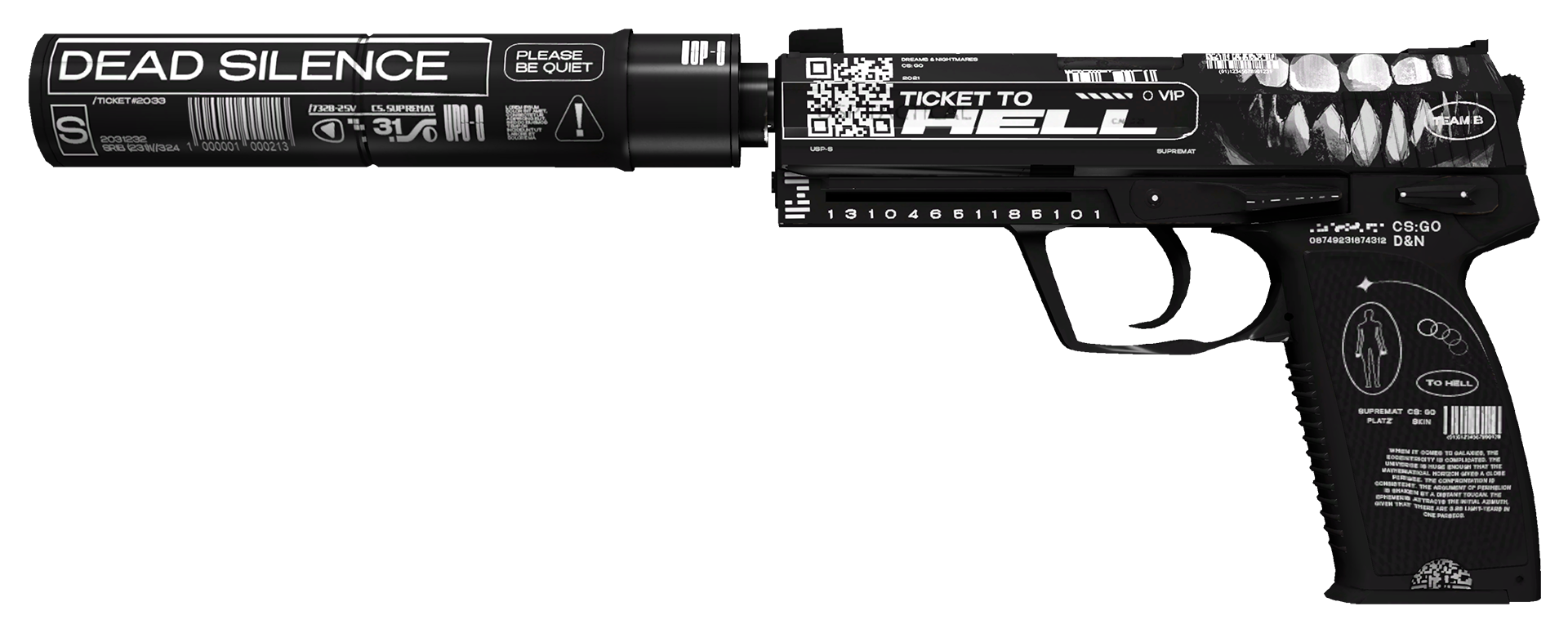 USP-S Ticket to Hell